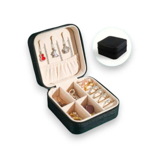 Picture of PERSONALISED JEWELLERY BOX BLACK